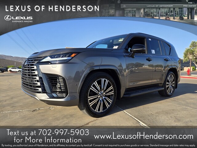 new 2025 Lexus LX car, priced at $126,063