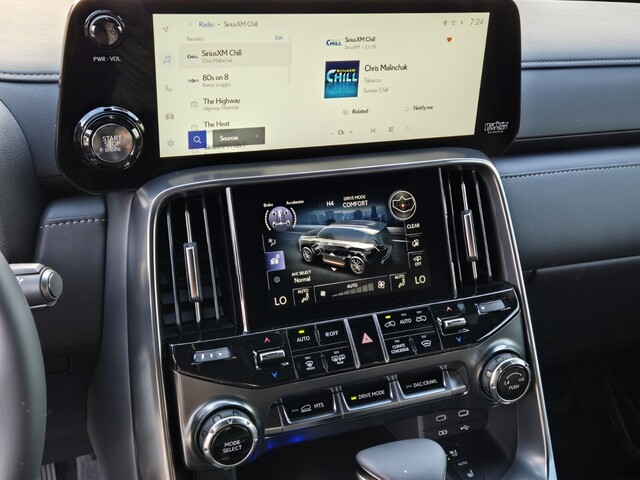 new 2025 Lexus LX car, priced at $121,568