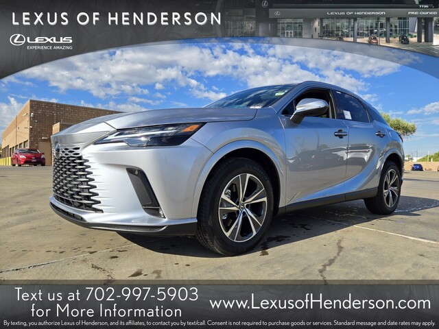 new 2025 Lexus RX car, priced at $54,785