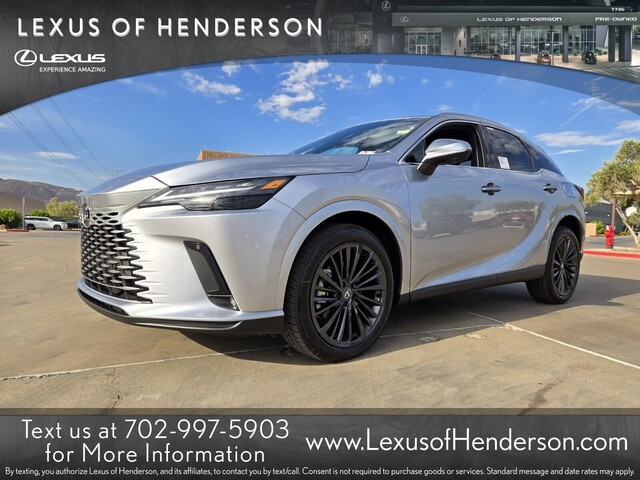 new 2025 Lexus RX car, priced at $59,200