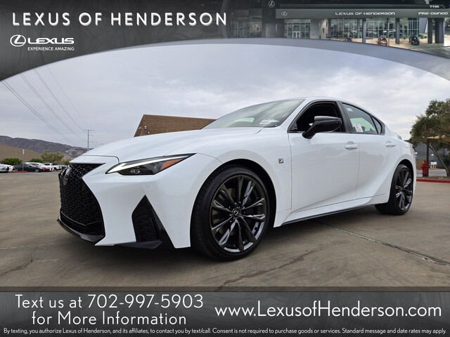 new 2025 Lexus IS car, priced at $49,478
