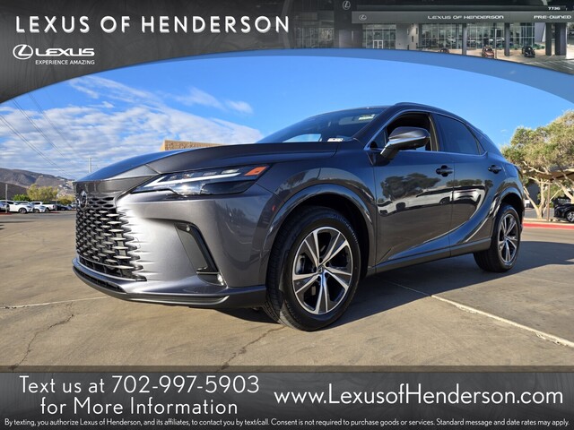 new 2025 Lexus RX car, priced at $56,454