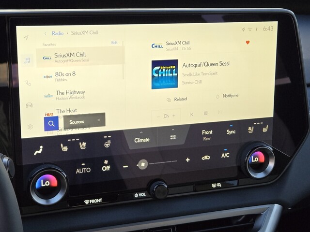 new 2025 Lexus RX car, priced at $60,733