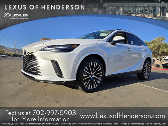 new 2025 Lexus RX car, priced at $63,995