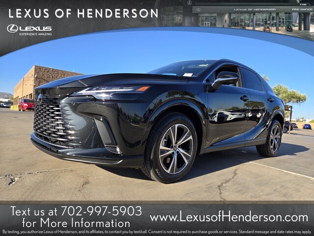 new 2025 Lexus RX car, priced at $55,954