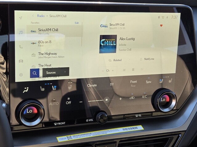 new 2025 Lexus TX car, priced at $63,500