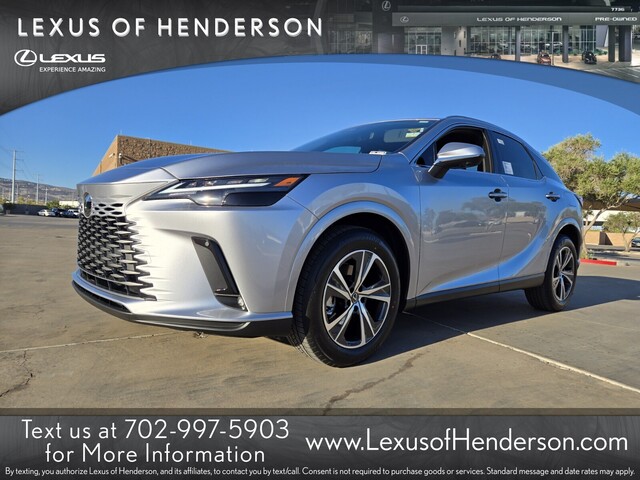 new 2025 Lexus RX car, priced at $55,939