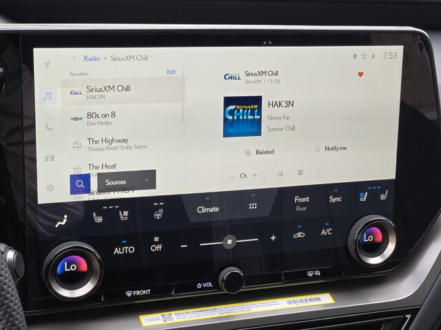 new 2026 Lexus TX car, priced at $74,705
