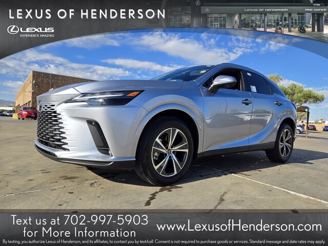 new 2025 Lexus RX car, priced at $55,939