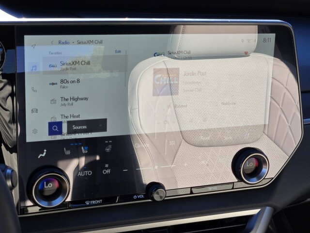 new 2025 Lexus RX car, priced at $58,059