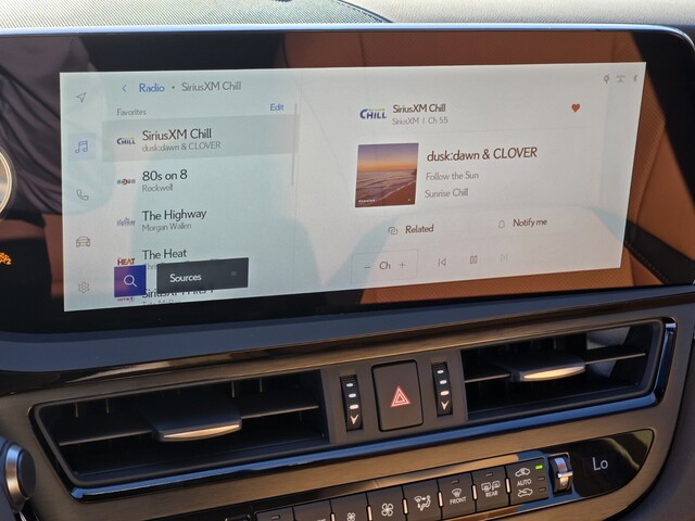 new 2025 Lexus ES car, priced at $49,844