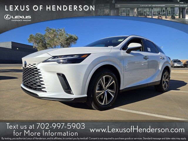 new 2025 Lexus RX car, priced at $53,600