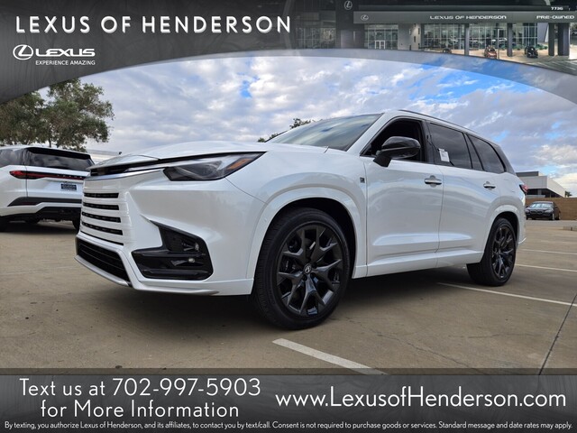 new 2026 Lexus TX car, priced at $73,699