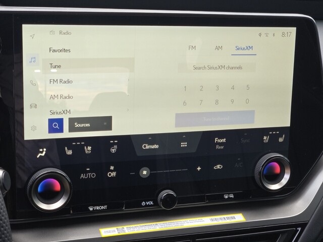 new 2026 Lexus TX car, priced at $73,699