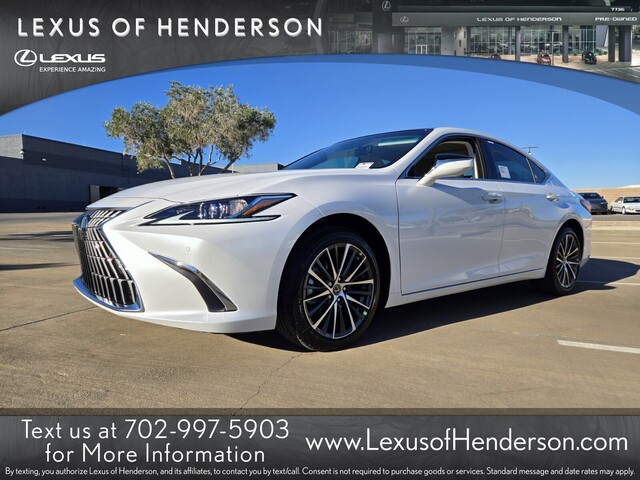 new 2025 Lexus ES car, priced at $49,844