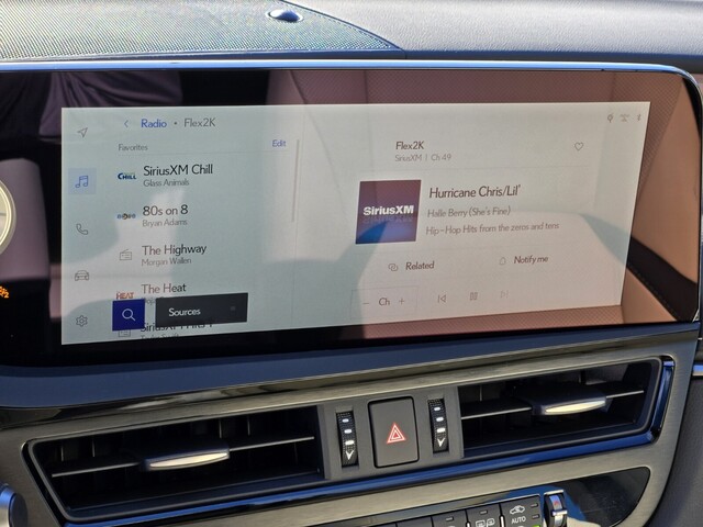 new 2025 Lexus ES car, priced at $49,844