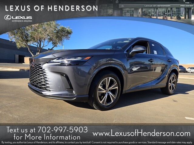 new 2026 Lexus RX car, priced at $56,724