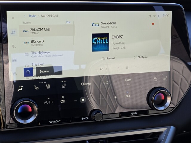 new 2026 Lexus RX car, priced at $56,724