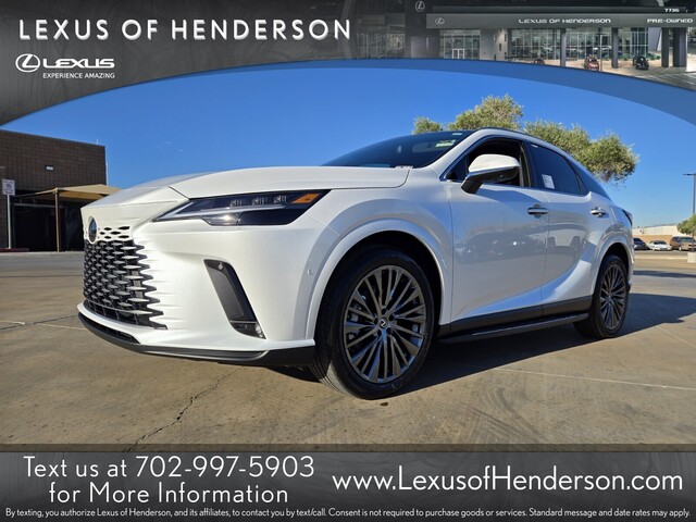 new 2025 Lexus RX car, priced at $69,130