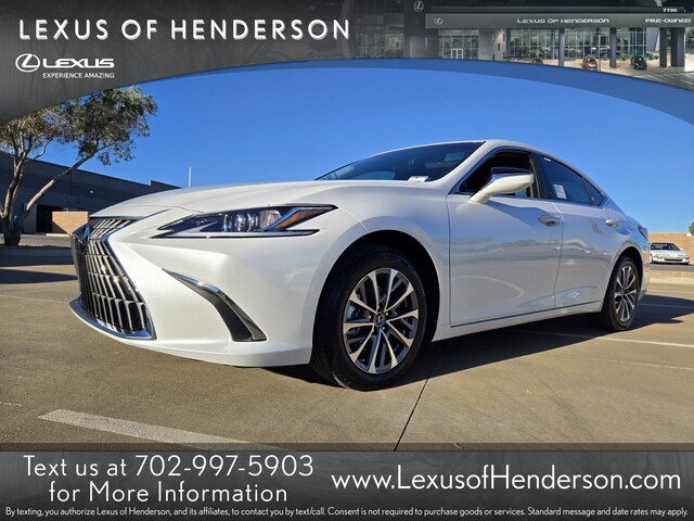 new 2025 Lexus ES car, priced at $43,935