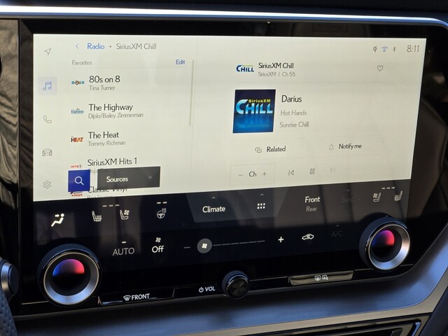 new 2025 Lexus TX car, priced at $74,975