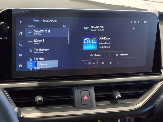 new 2025 Lexus UX car, priced at $46,199