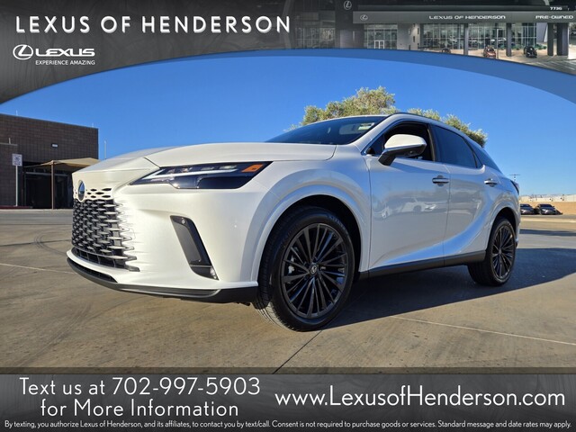 new 2026 Lexus RX car, priced at $69,479