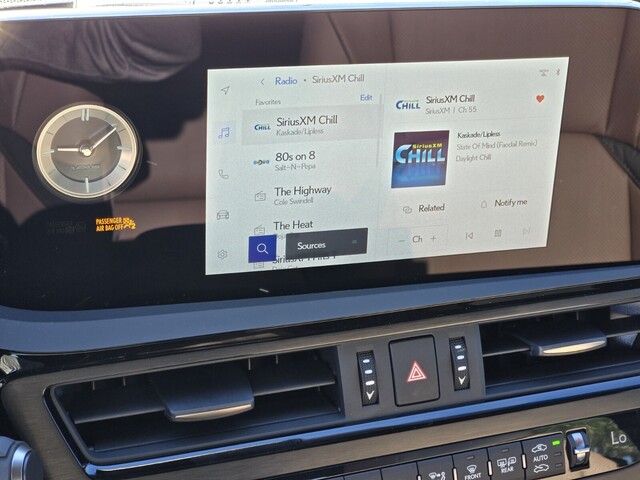 new 2025 Lexus ES car, priced at $44,264