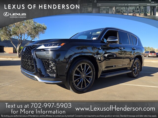 new 2025 Lexus LX car, priced at $117,979