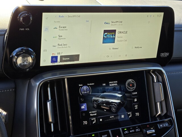 new 2025 Lexus LX car, priced at $117,979