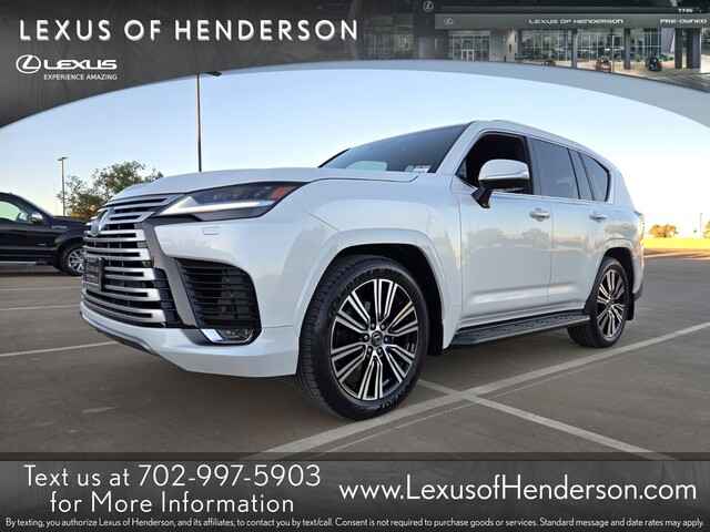new 2025 Lexus LX car, priced at $120,524