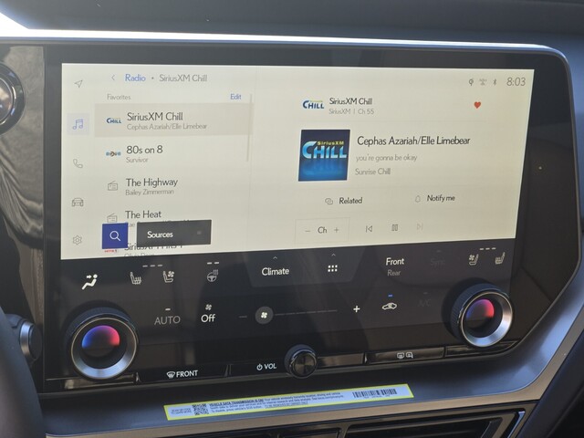 new 2026 Lexus TX car, priced at $64,778