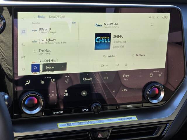 new 2026 Lexus TX car, priced at $66,342