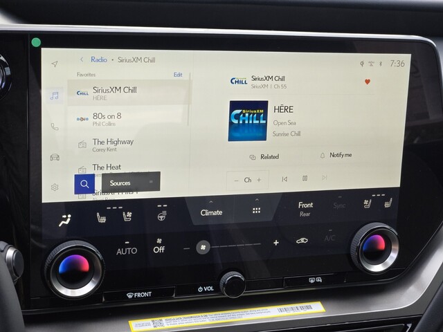 new 2026 Lexus TX car, priced at $71,624