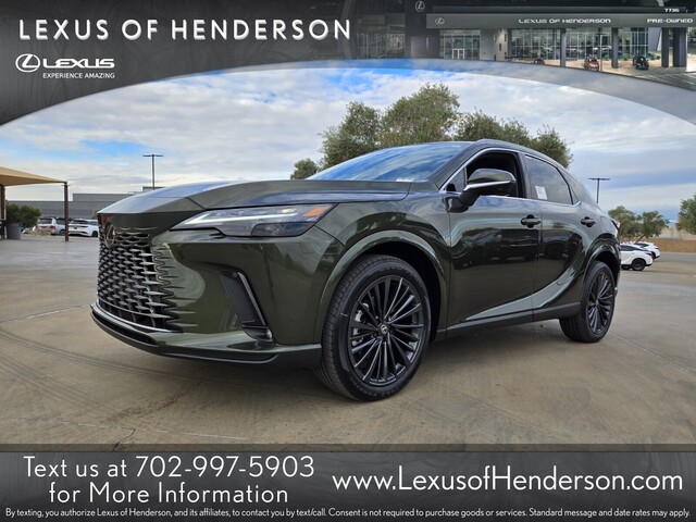 new 2026 Lexus RX car, priced at $60,654