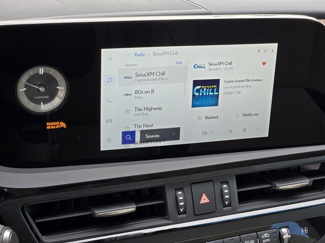 new 2025 Lexus ES car, priced at $47,714