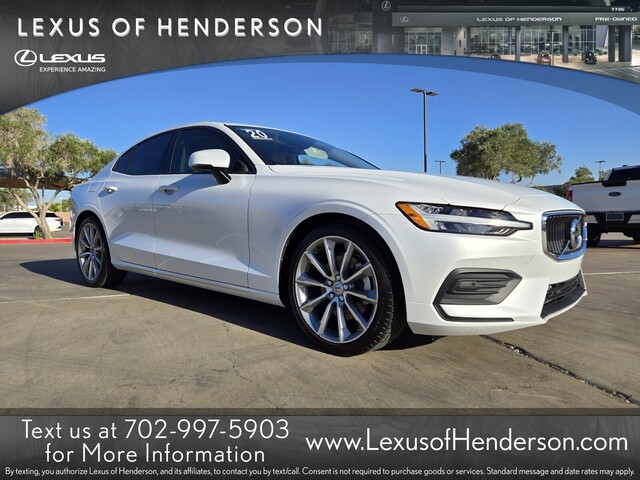 used 2020 Volvo S60 car, priced at $23,477