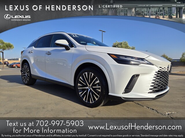 used 2024 Lexus RX car, priced at $58,998