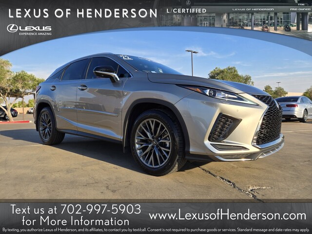 used 2022 Lexus RX car, priced at $46,000