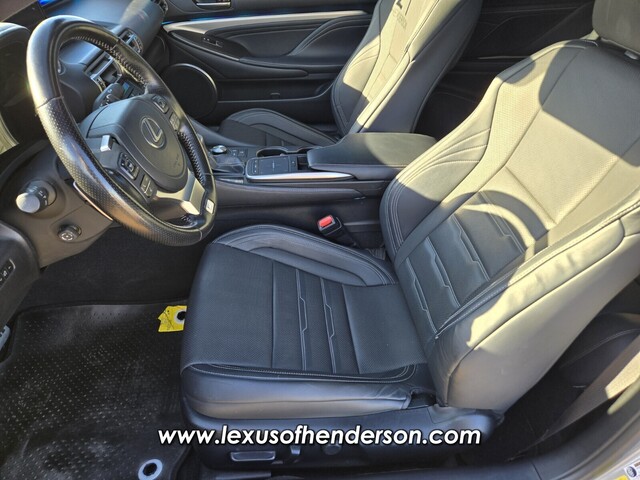 used 2021 Lexus RC car, priced at $39,000