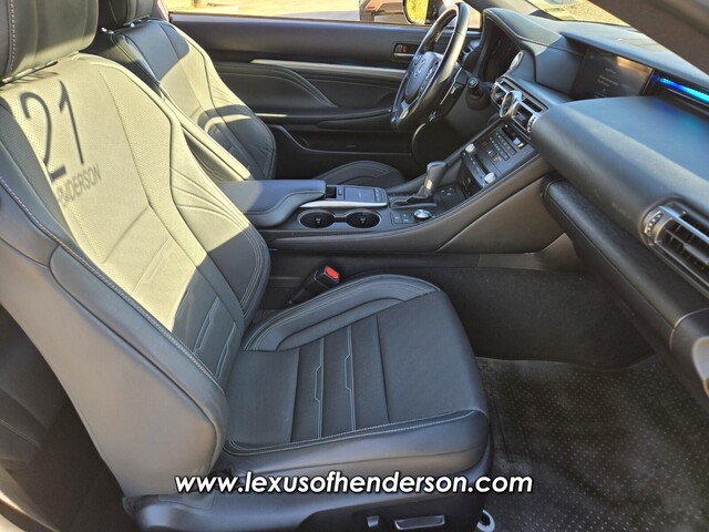 used 2021 Lexus RC car, priced at $39,000