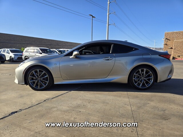 used 2021 Lexus RC car, priced at $39,000