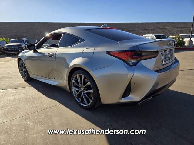 used 2021 Lexus RC car, priced at $39,000
