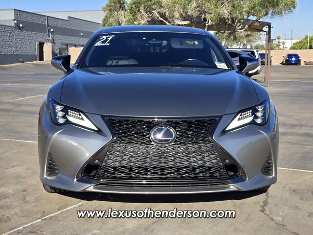 used 2021 Lexus RC car, priced at $39,000