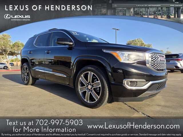 used 2017 GMC Acadia car, priced at $17,250