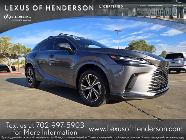 used 2023 Lexus RX car, priced at $49,477