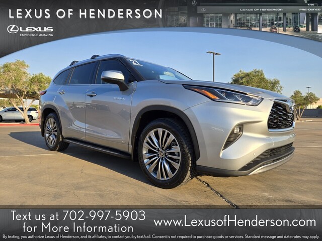 used 2021 Toyota Highlander car, priced at $40,480