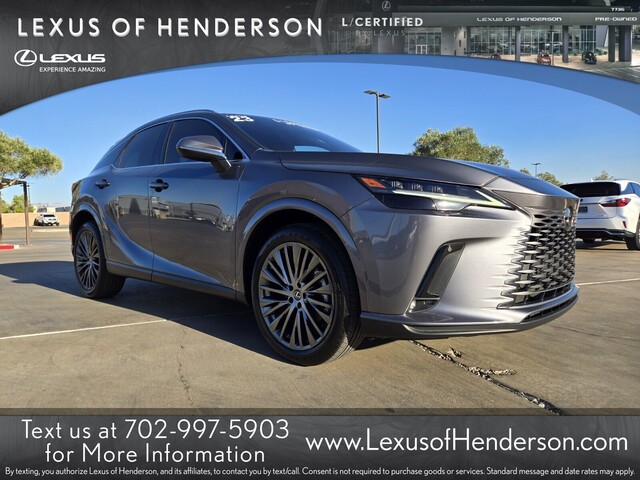 used 2023 Lexus RX car, priced at $56,998