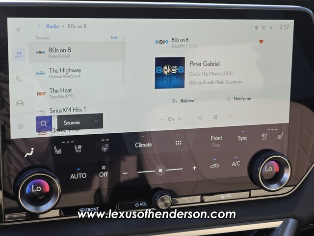 used 2025 Lexus RX car, priced at $57,477