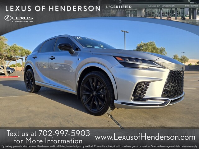 used 2024 Lexus RX car, priced at $65,998